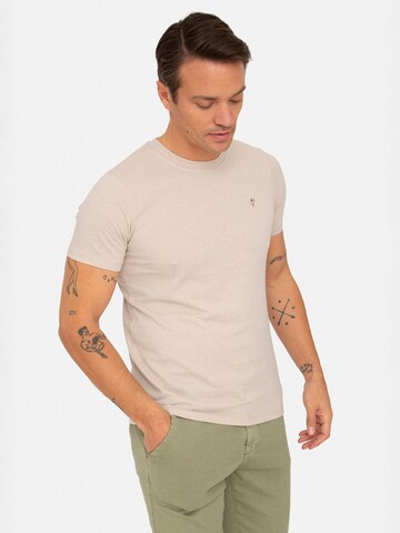 T-Shirt Jacey Quinn en beige : devant