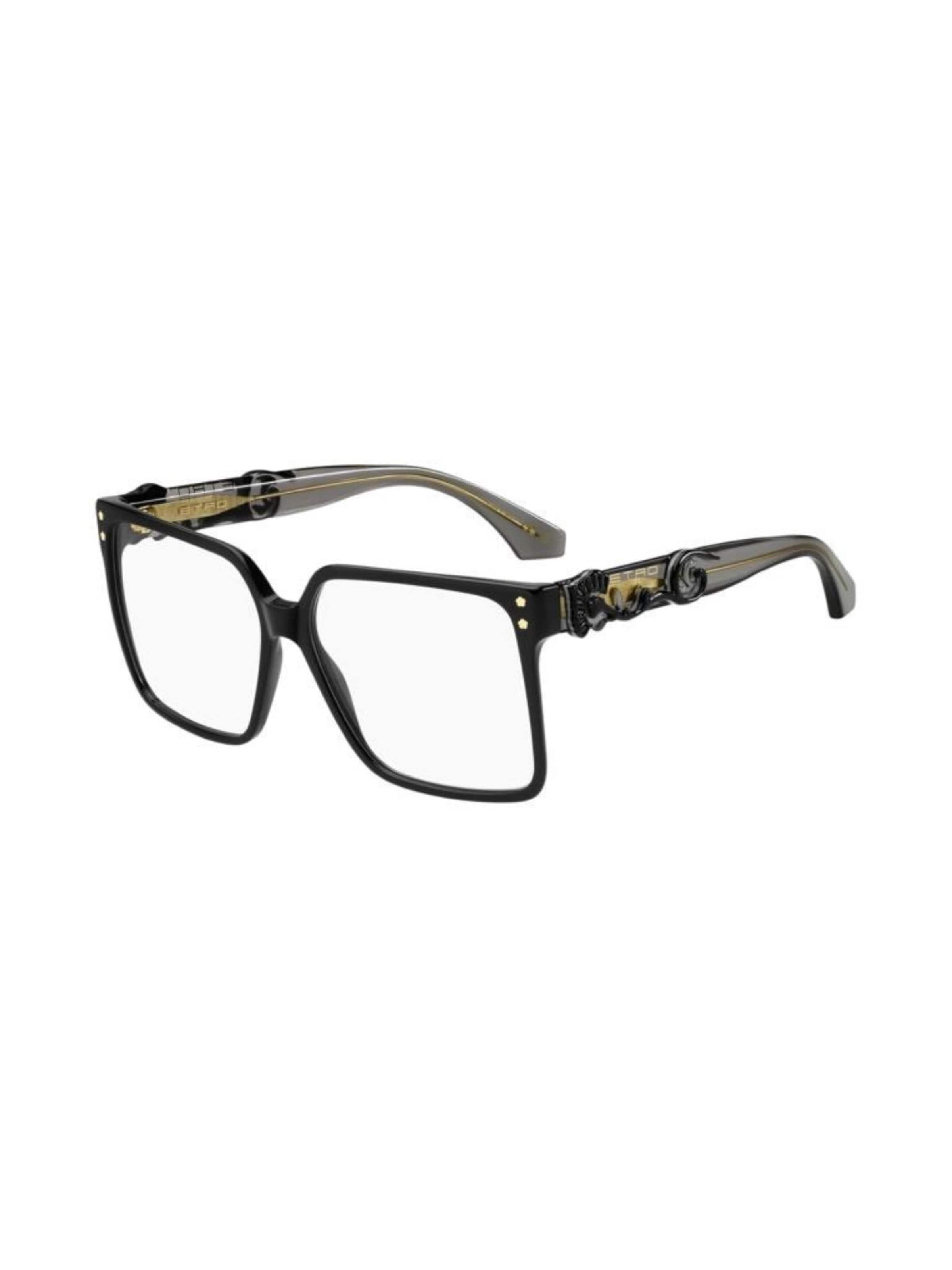 Etro Sunglasses in Black: front