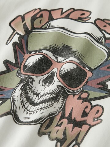 NAME IT - Camiseta 'NKMBASTIAN' en blanco