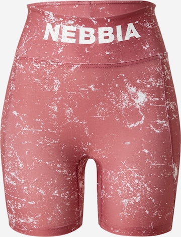 NEBBIASkinny Sportske hlače 'HAMMIES 615' - crvena boja: prednji dio
