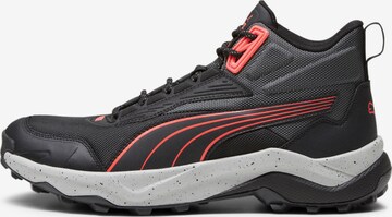 PUMA Running Shoes in Black: front