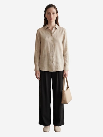 Pantaloni con piega frontale di My fashion in nero: frontale
