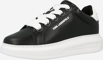 Karl Lagerfeld Matalavartiset tennarit värissä musta: etupuoli