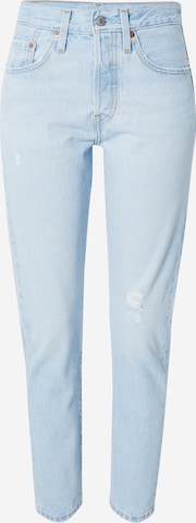 LEVI'S ® Jeans '501 Skinny' i blå: forside