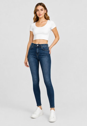 Elara Skinny Jeans in Blau