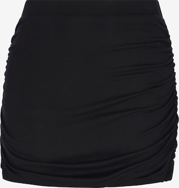 Jupe faina en noir : devant