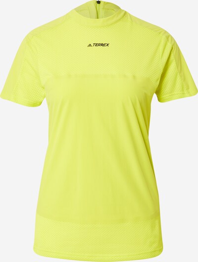 ADIDAS TERREX T-Shirt 'Zupahike' in gelb / schwarz, Produktansicht
