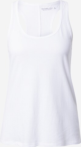 Abercrombie & Fitch Top in Wit: voorkant