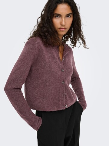 JDY Knit cardigan in Purple