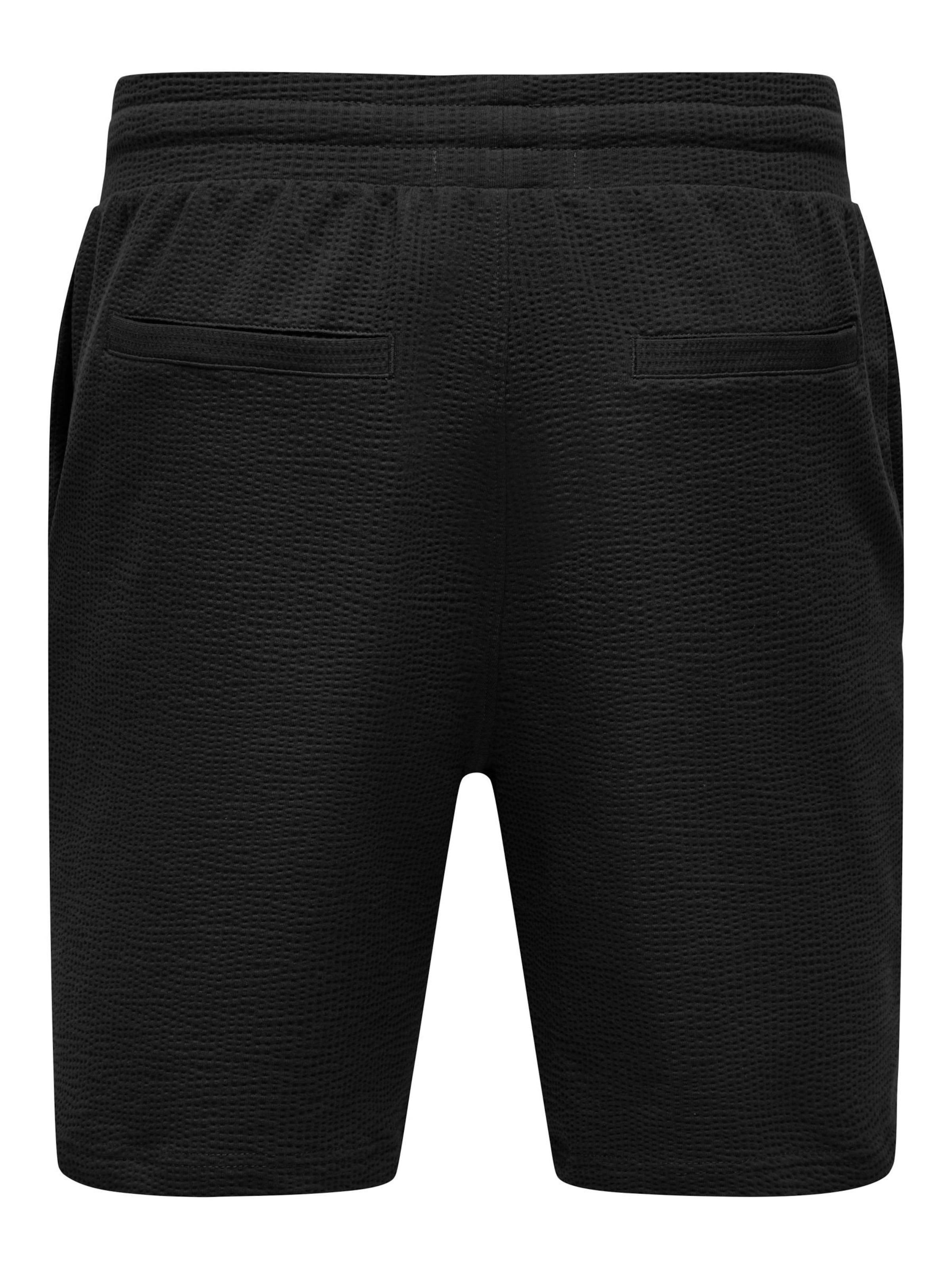 Only & Sons Regular Pants 'ONSKian' in Black