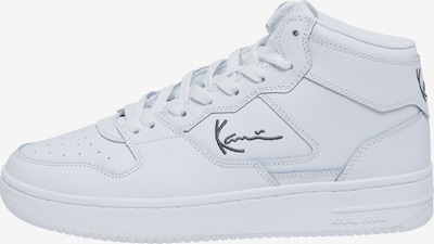 Karl Kani Baskets hautes en graphite / blanc, Vue avec produit