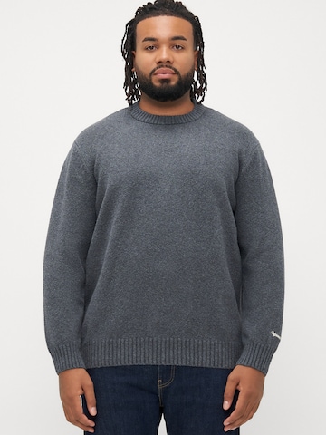 Jack & Jones Plus - Jersey 'JORNORREBRO' en gris: frente