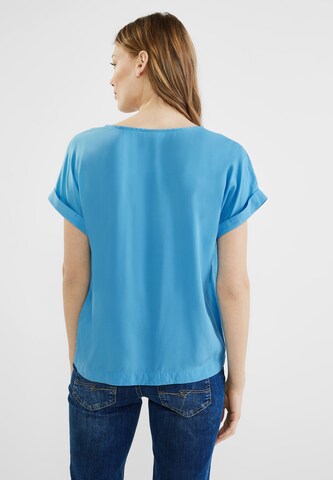 STREET ONE Bluse in Blau