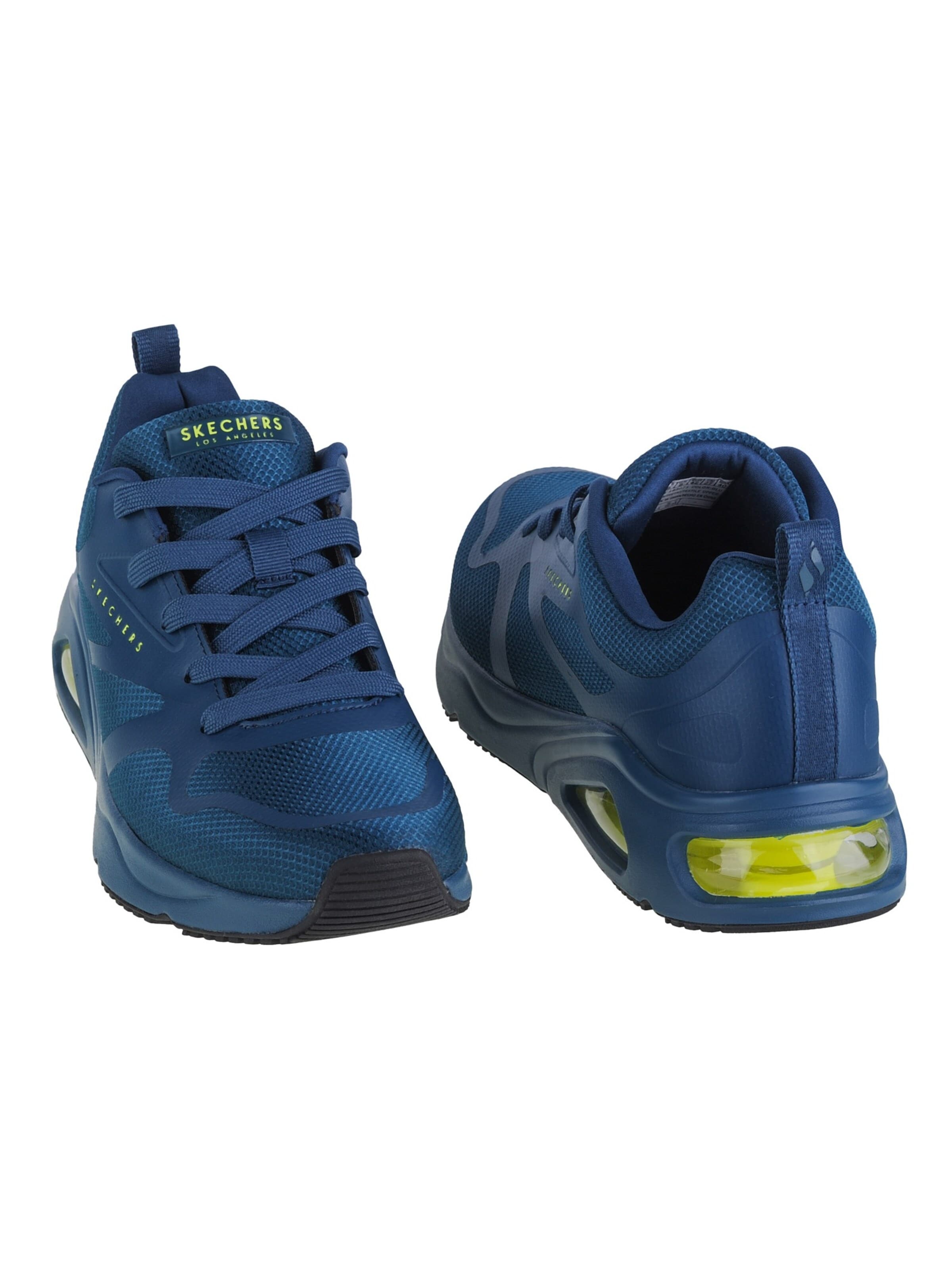 SKECHERS Athletic lace-up shoe in Blue