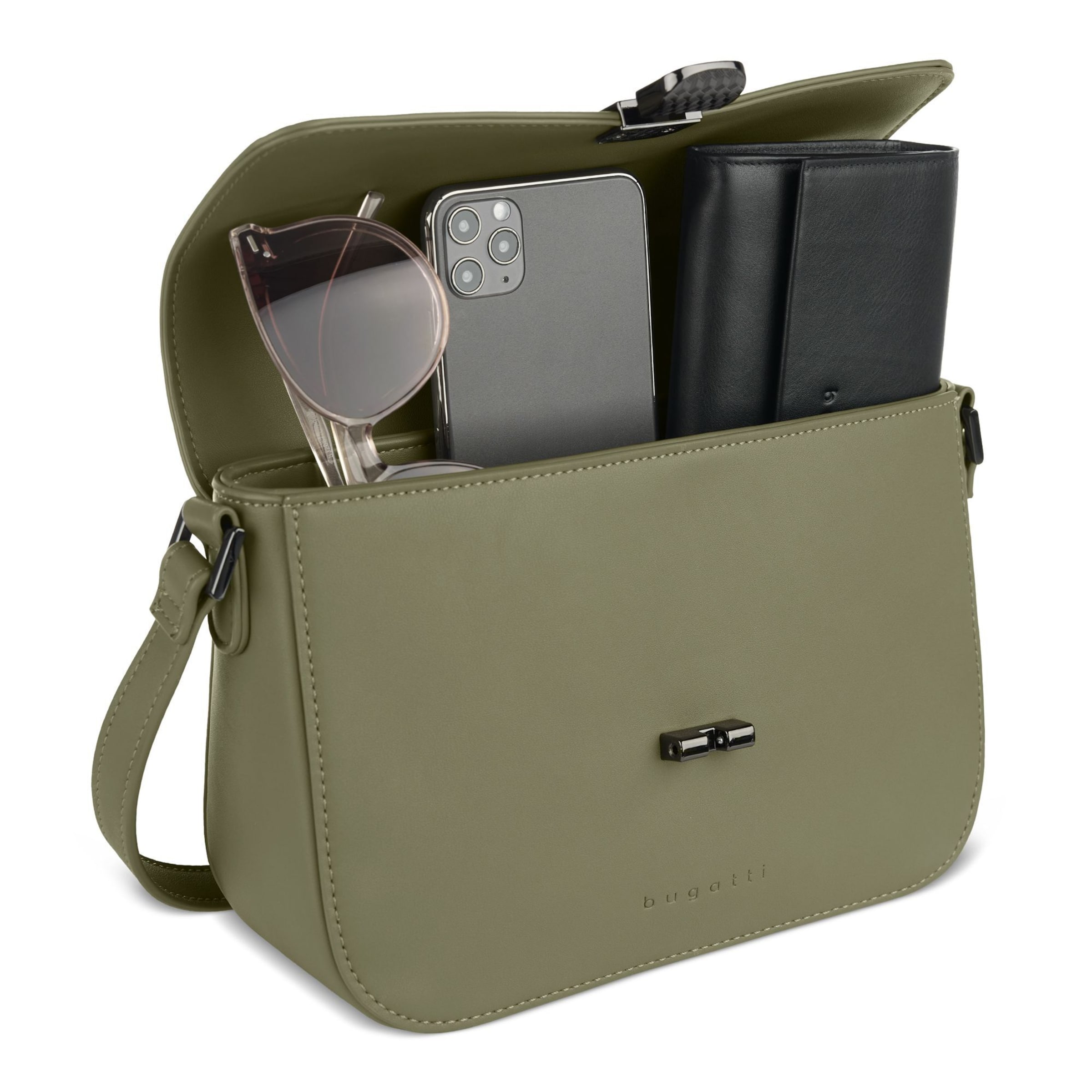 bugatti Crossbody bag 'Nela' in Green