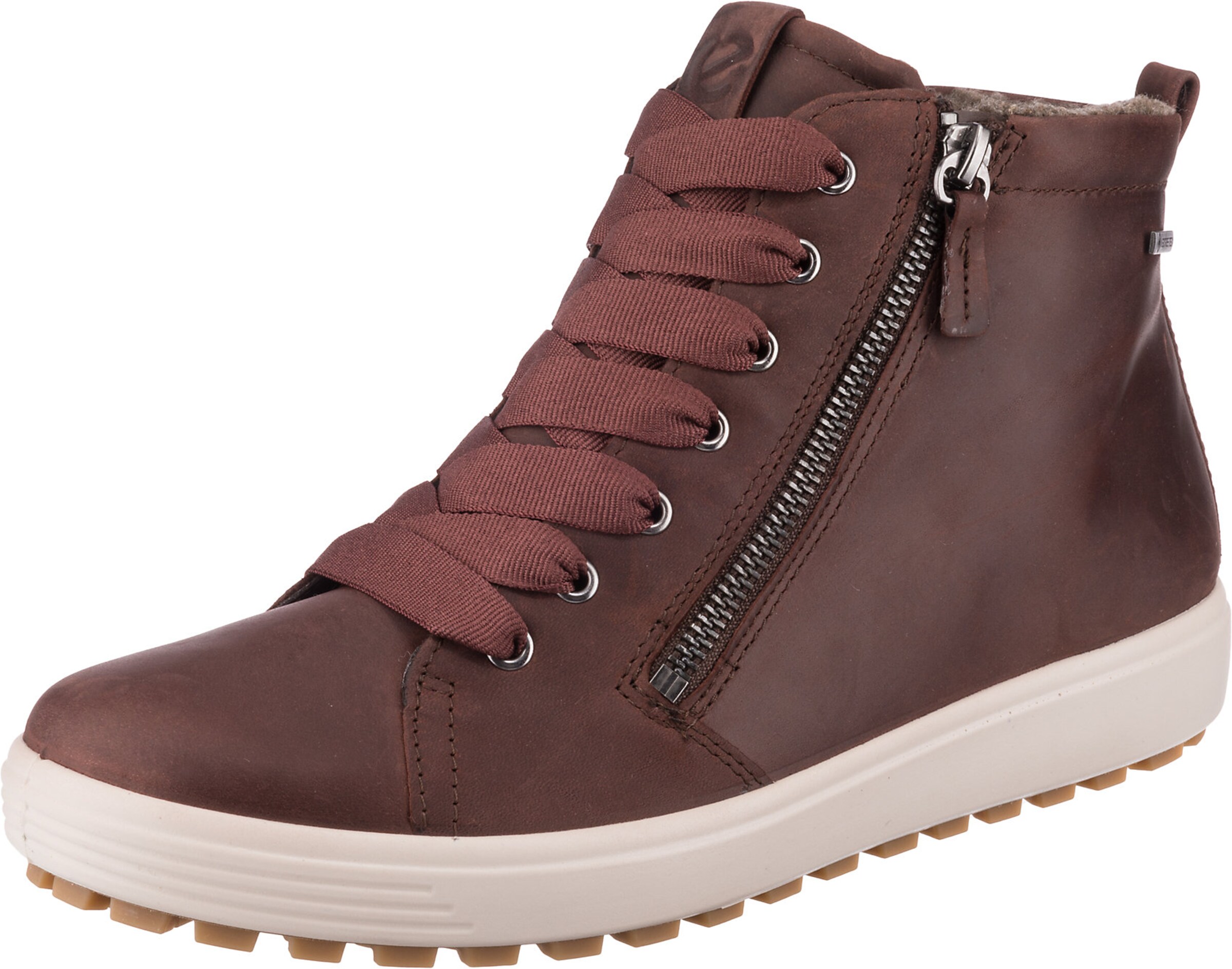 ECCO Sneaker 'Soft 7' in Braun: Vorderseite