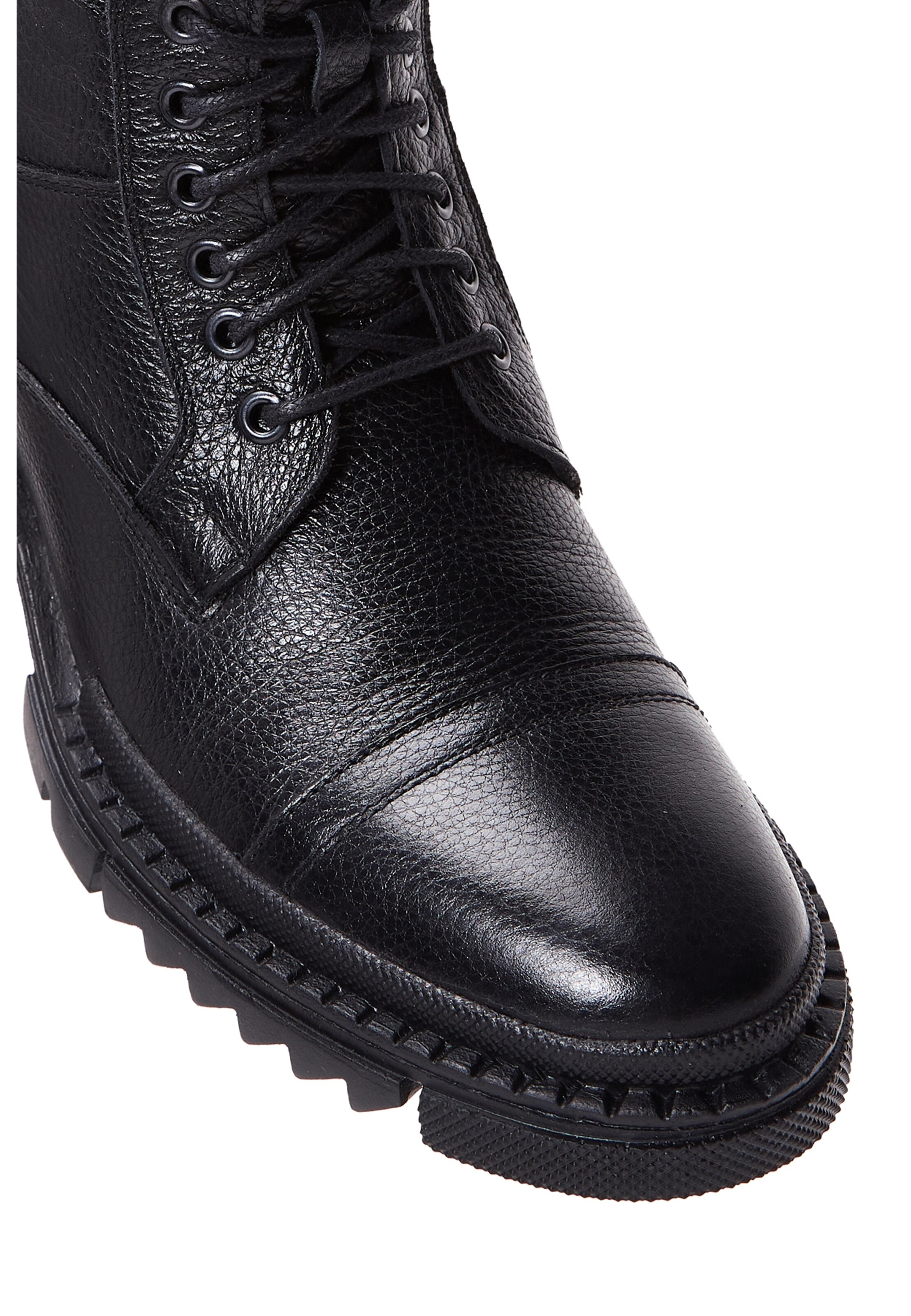 Derimod Buty sznurowane w kolorze czarny