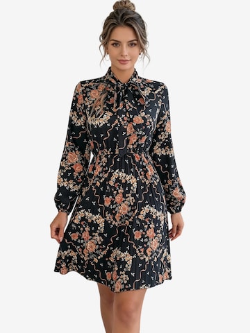 Yesfashion Kleid in Schwarz: Vorderseite