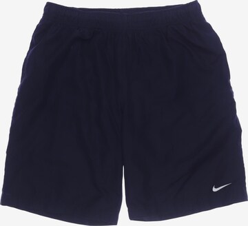 NIKE Shorts in 34 in Blue: front