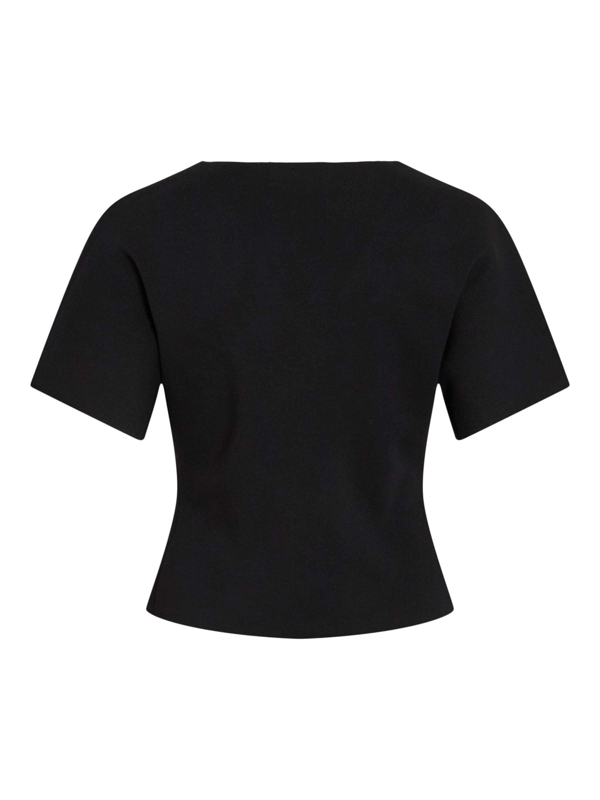 VILA Strickjacke 'Sway' in Schwarz