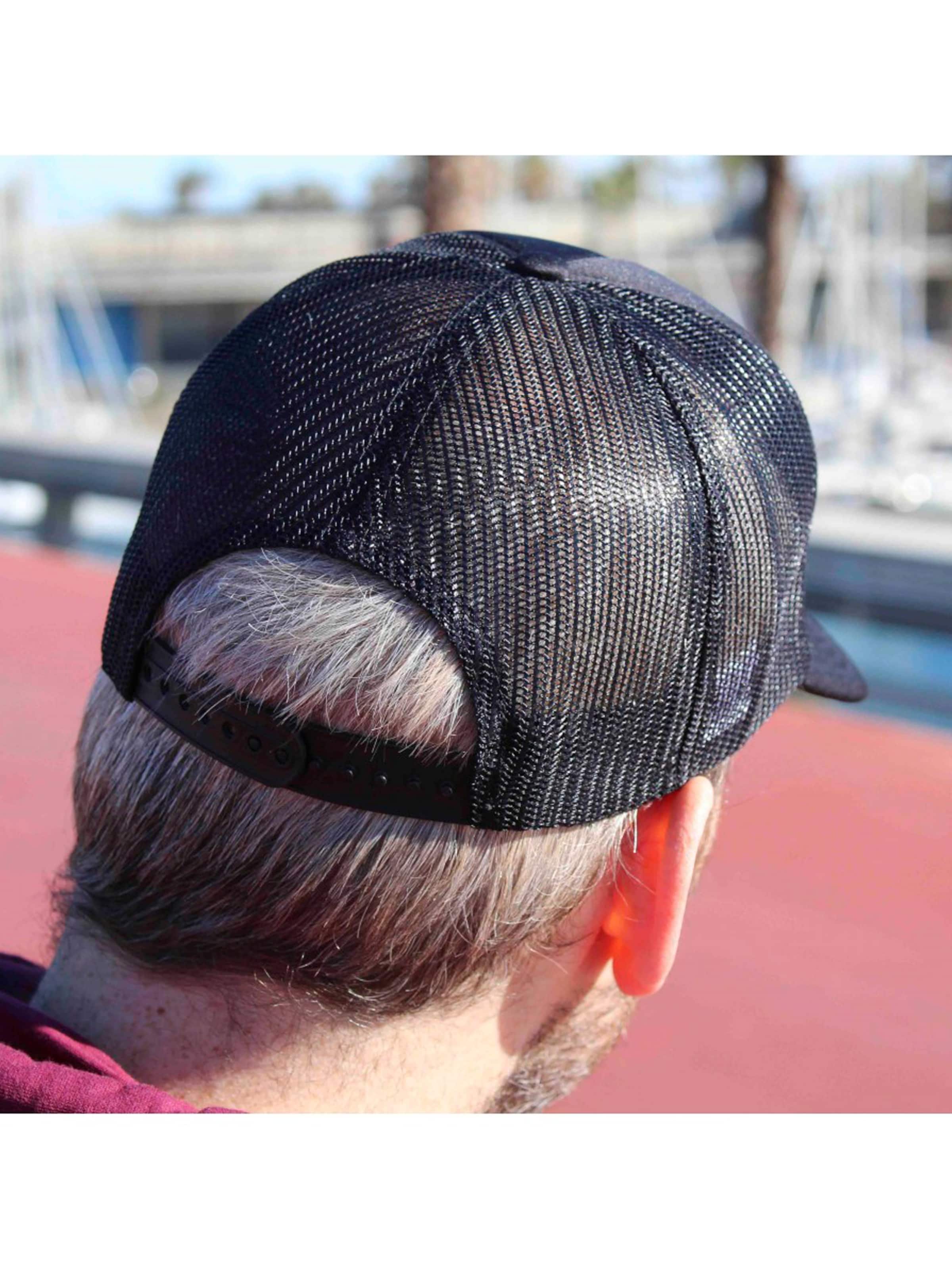 Surf Monkey Athletic Cap in Black