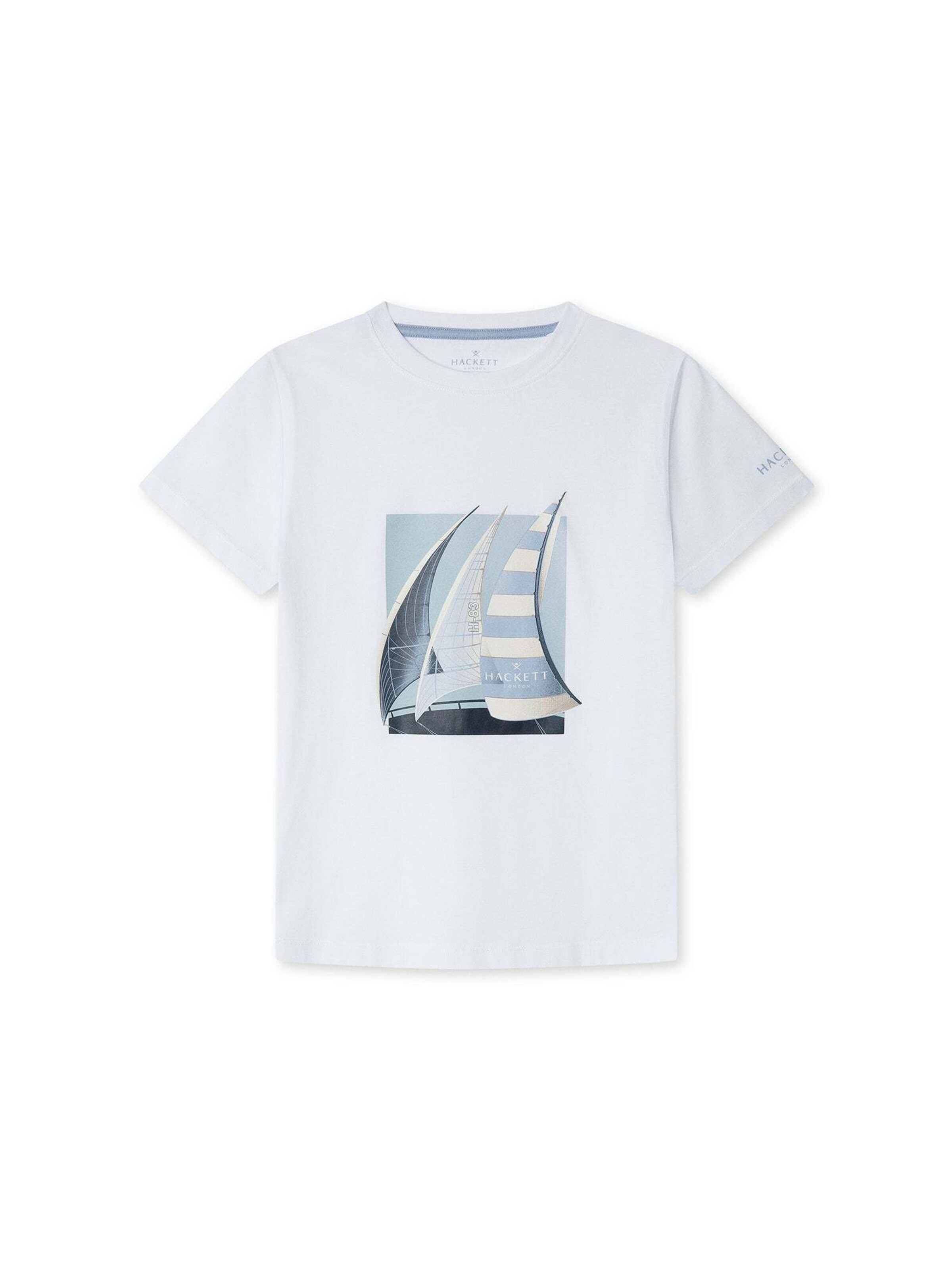 Hackett London Shirt in Wit: voorkant