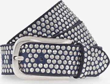 Ceinture 'Zoe' b.belt Handmade in Germany en bleu : devant