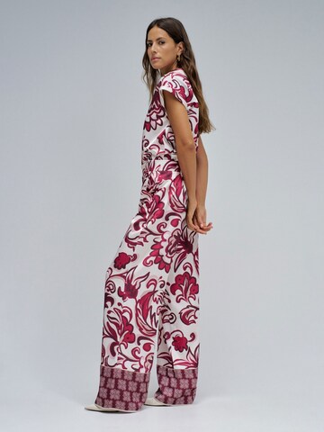 Salsa Jeans Wide Leg Hose in Rot