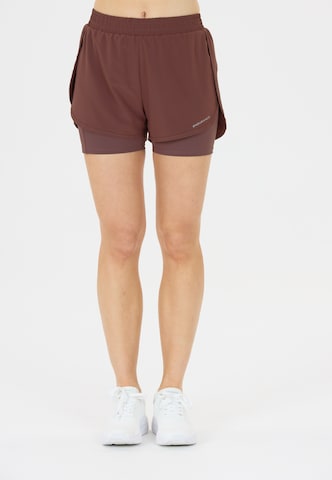 ENDURANCE Regular Shorts 'Heddae' in Rot: Vorderseite