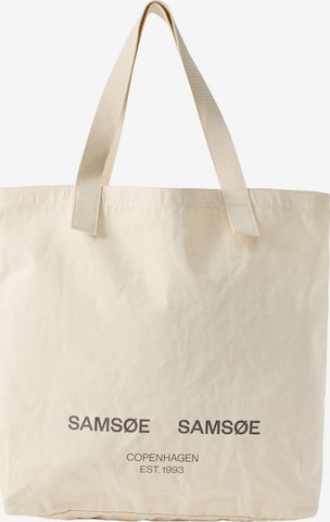 Samsøe Samsøe Ostoskassi 'Stevie' värissä valkoinen: etupuoli