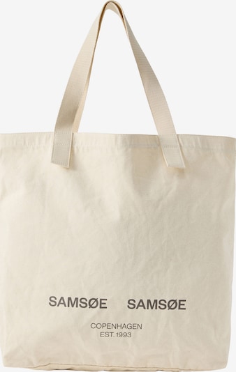 Samsøe Samsøe Ostoskassi 'Stevie' värissä musta / offwhite, Tuotenäkymä