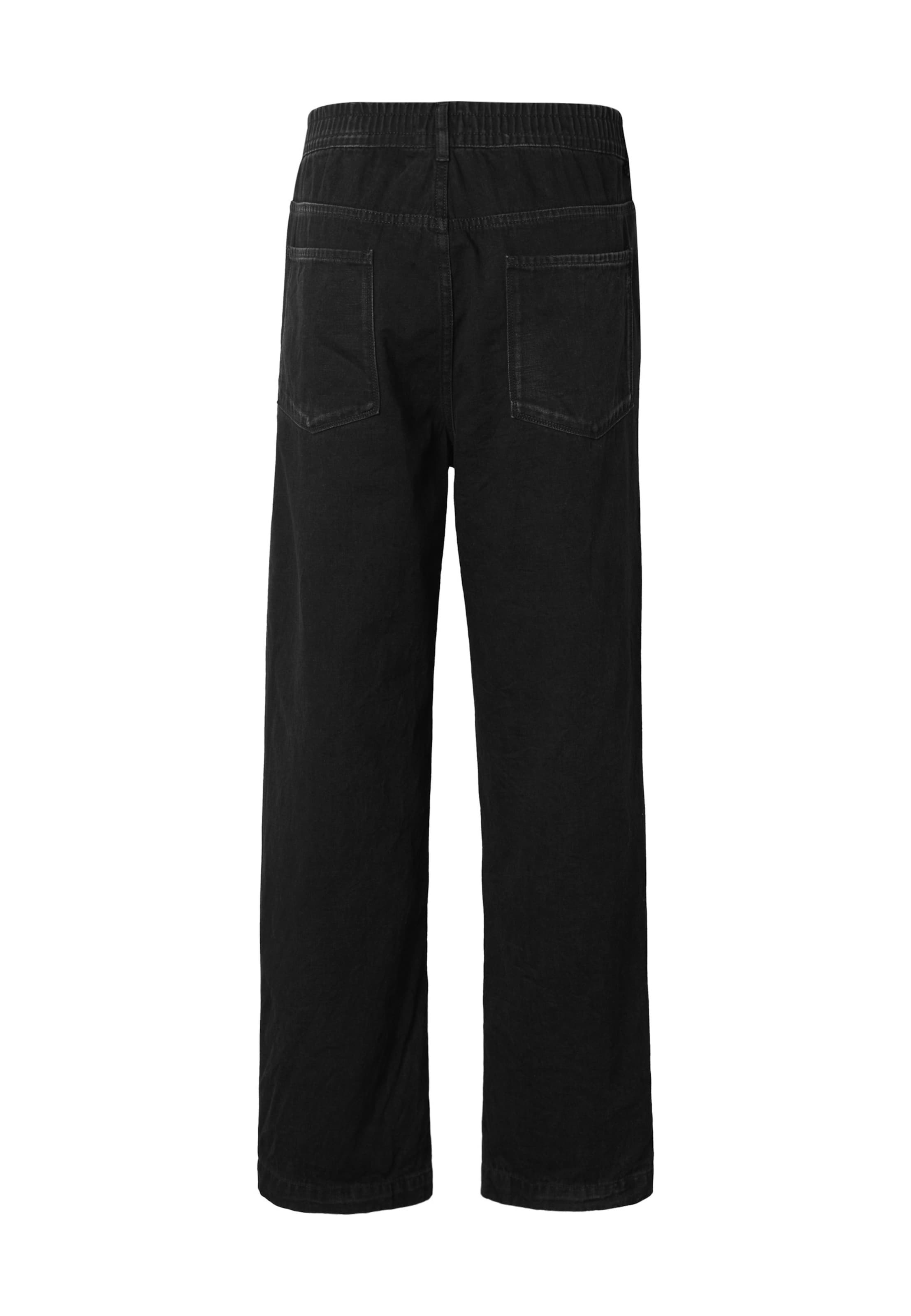REPLAY Tapered Jeans in Black