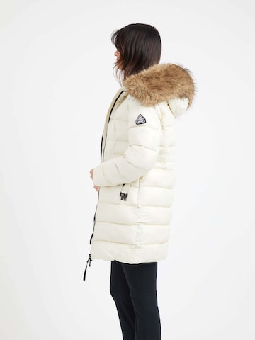 JACK1T Winter Coat 'Madero' in White