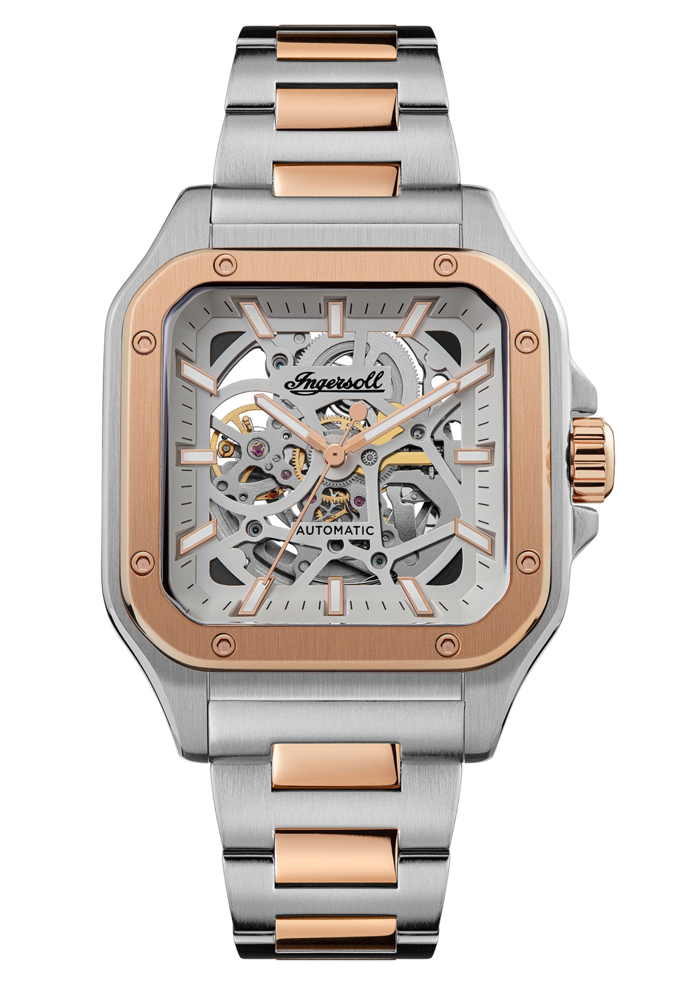 INGERSOLL Analoguhr 'The Ollie' in Gold: Vorderseite