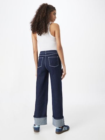 LMTD Wide leg Jeans 'TILINETTE' in Blauw
