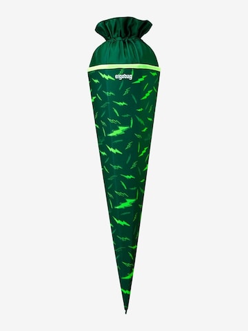 ergobag Bag 'Schultüte Schultüte' in Green: front