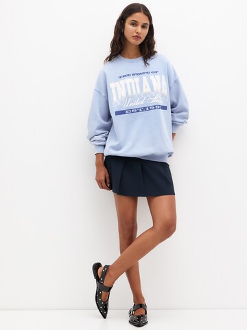 Pull&Bear Sweatshirt in Blau