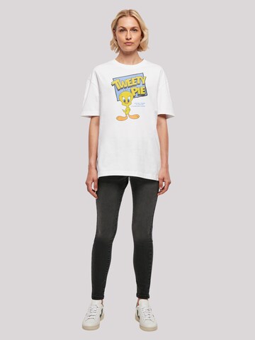 F4NT4STIC T-Shirt 'Classic Tweety Pie' in Weiß