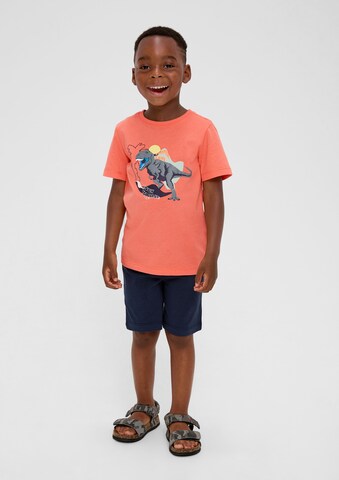 s.Oliver T-Shirt in Orange
