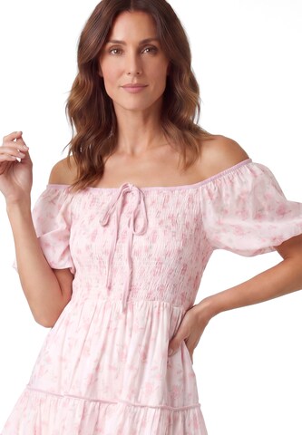 Robe Usha en rose