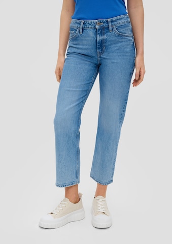s.Oliver Regular Jeans 'Carolin' in Blauw: voorkant