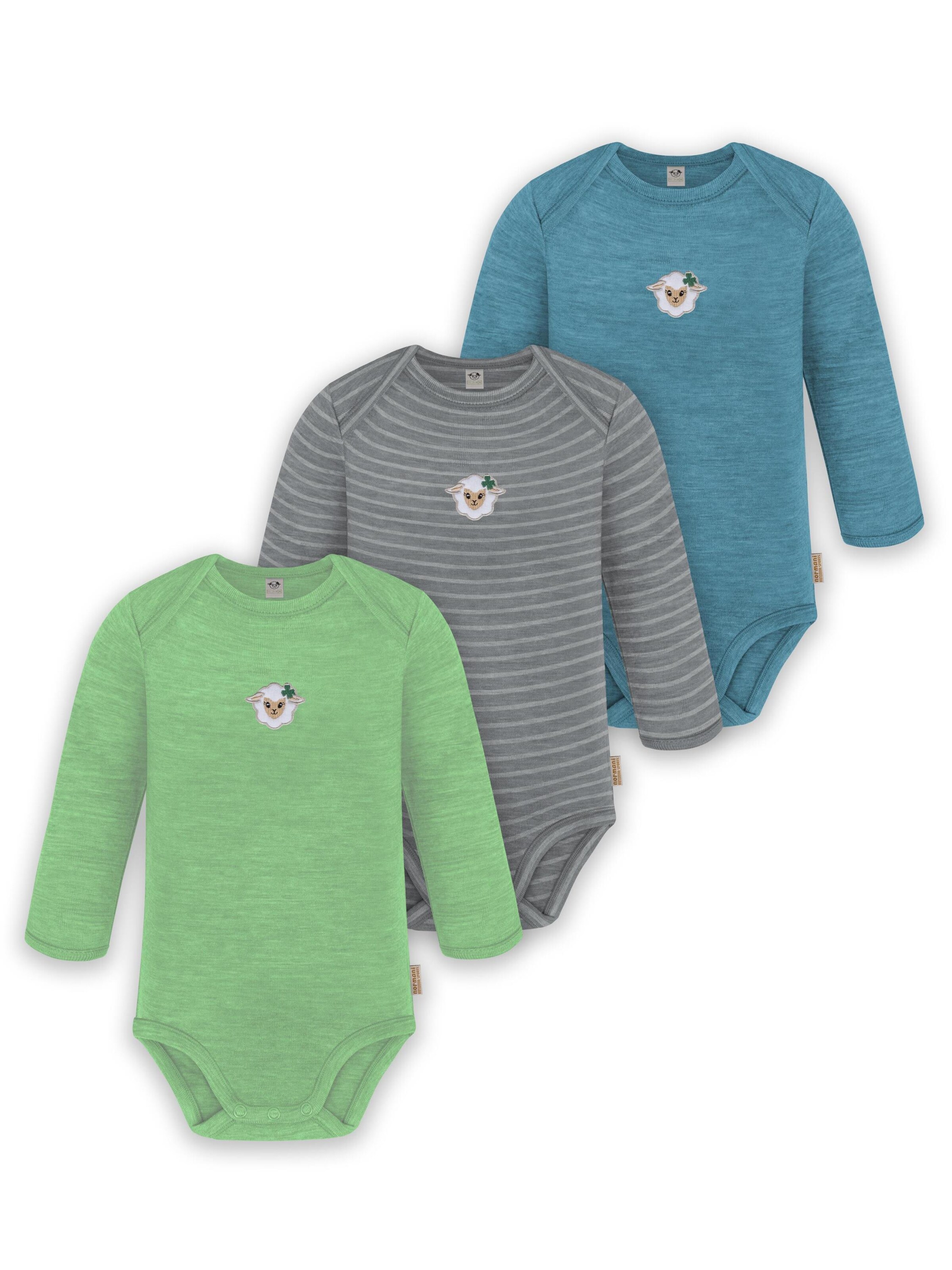 normani Rompertje/body 'Auckland' in Blauw: voorkant