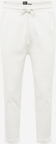 Elias Rumelis Tapered Trousers in White: front