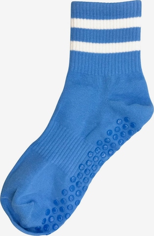 Sculpture Athletic Socks in Blue: front