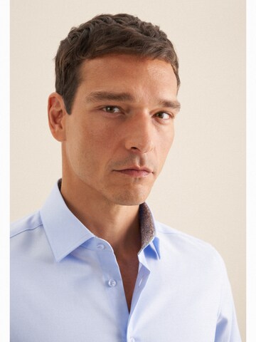 SEIDENSTICKER Regular fit Business shirt in Blue