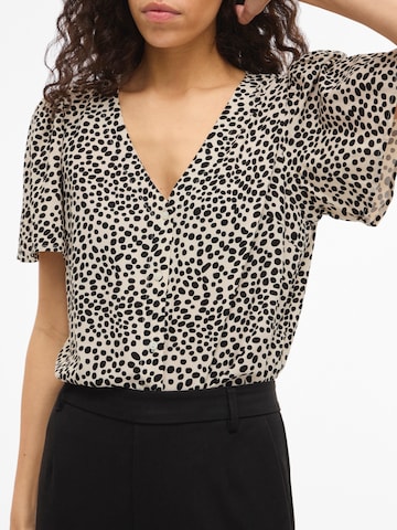 Chemisier 'VIGRACE' VILA en beige