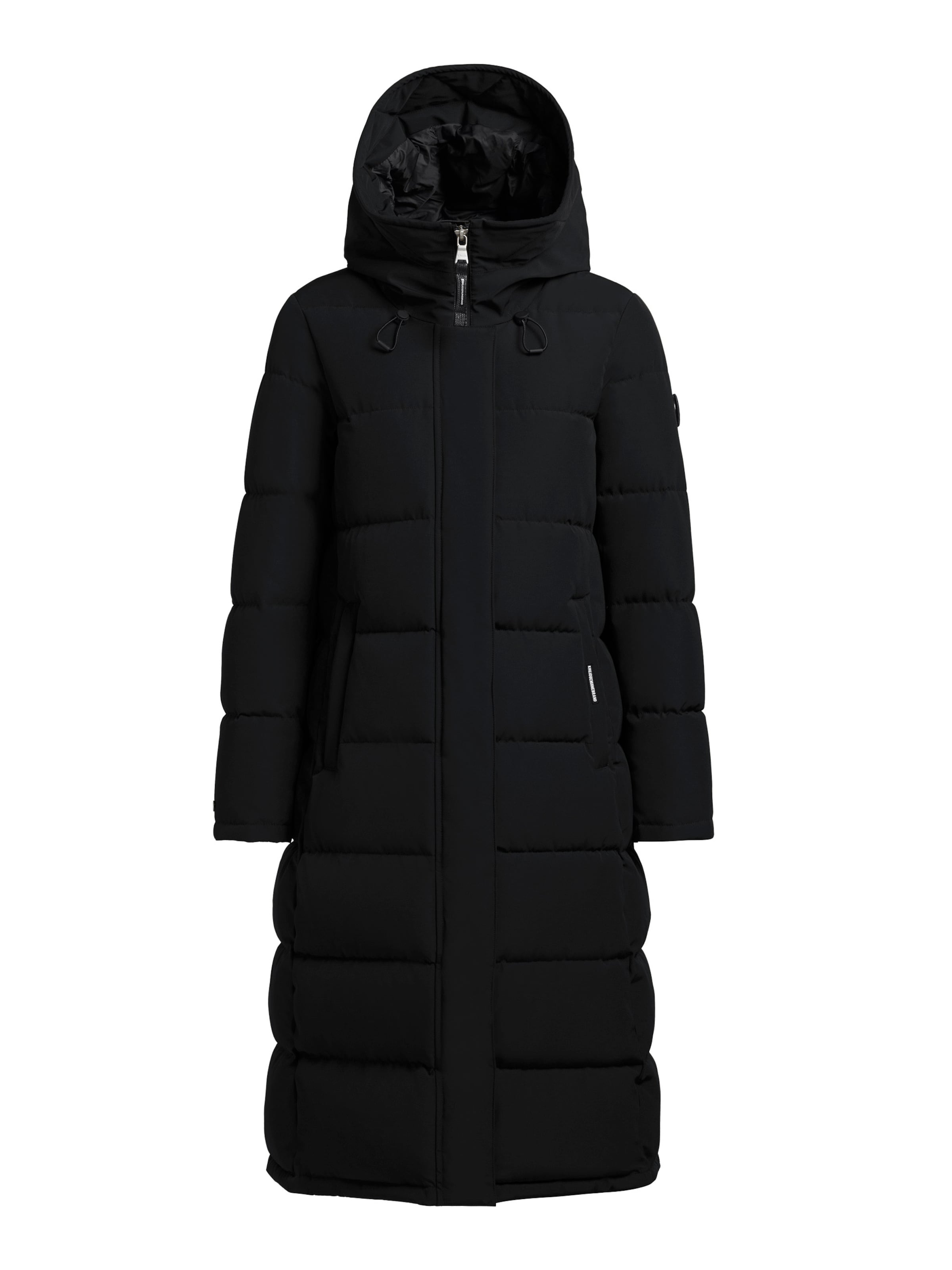 khujo Χειμερινό παλτό ' DEVION ' σε μαύρο: μπροστά