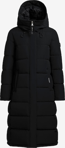 khujo Winter coat ' DEVION ' in Black: front