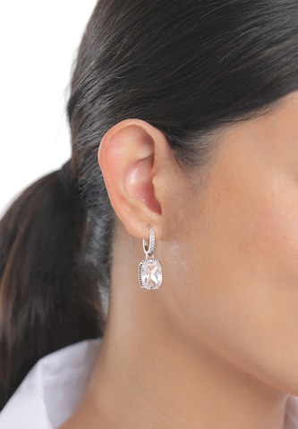 ELLI Ohrringe in Silber: Vorderseite