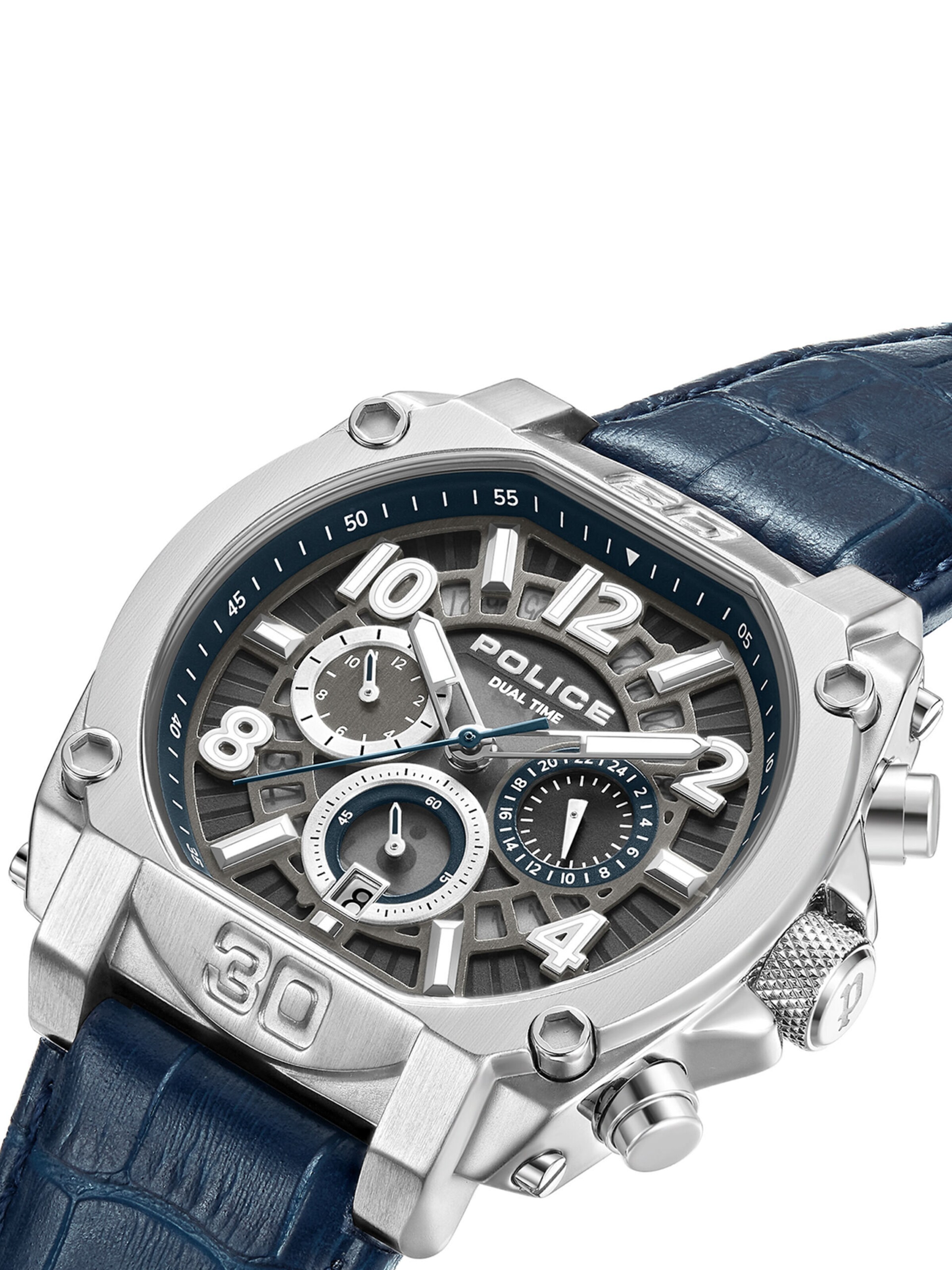 POLICE Analog watch 'Norwood' in Blue